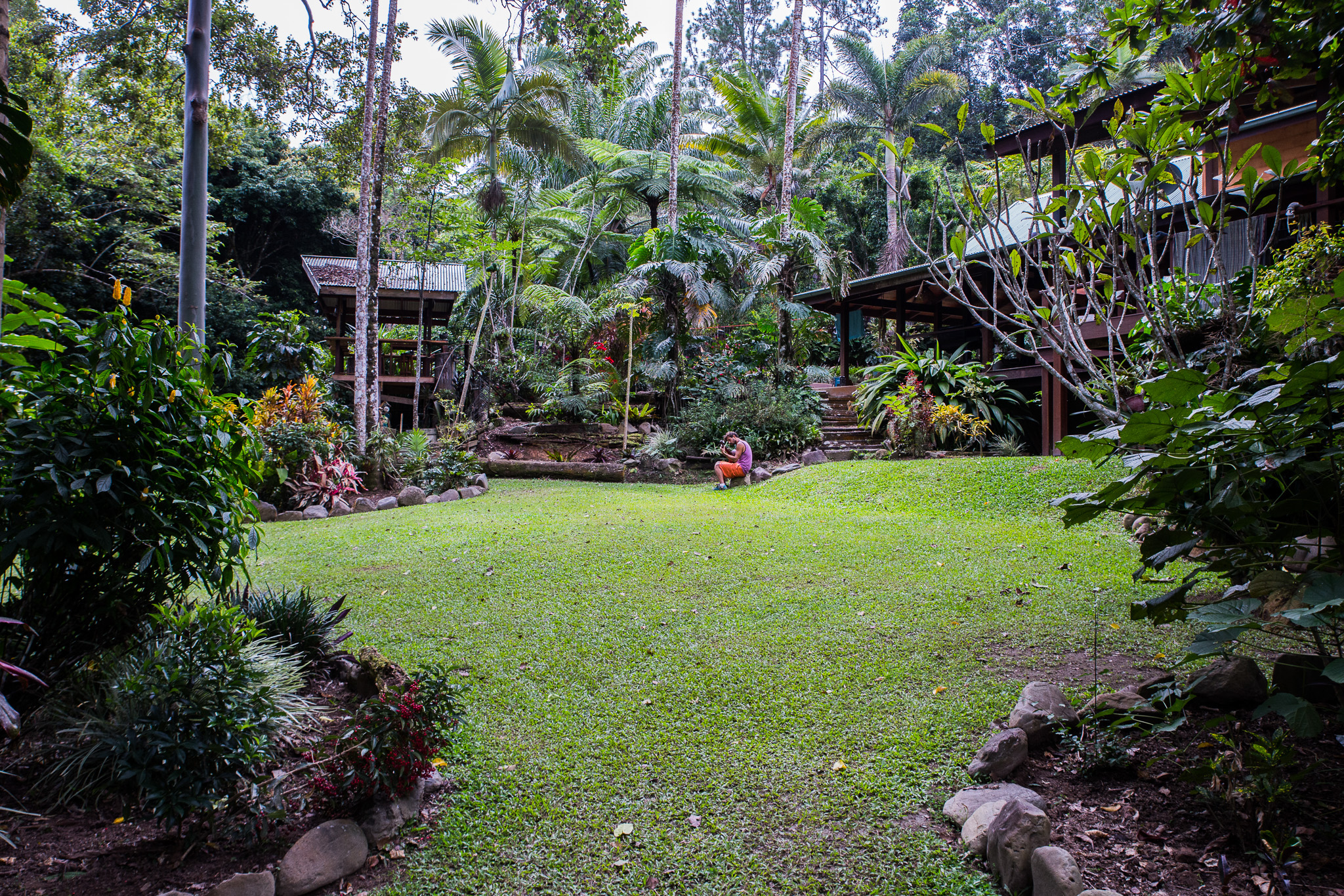 On day we were gardeners